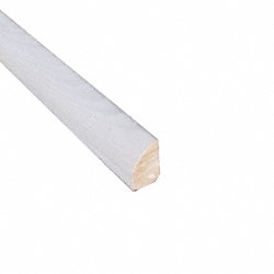 Prefinished Sand Dollar Hickory Hardwood 1/2 in thick x .75 in wide x 78 in Length Shoe Molding